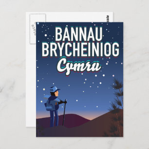 Bannau Brycheiniog Cymru Postcard