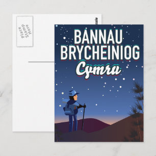 Bannau Brycheiniog Cymru Postcard