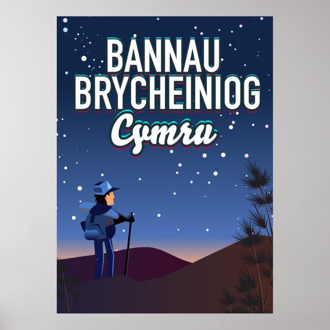 Bannau Brycheiniog Cymru  Poster (Front)