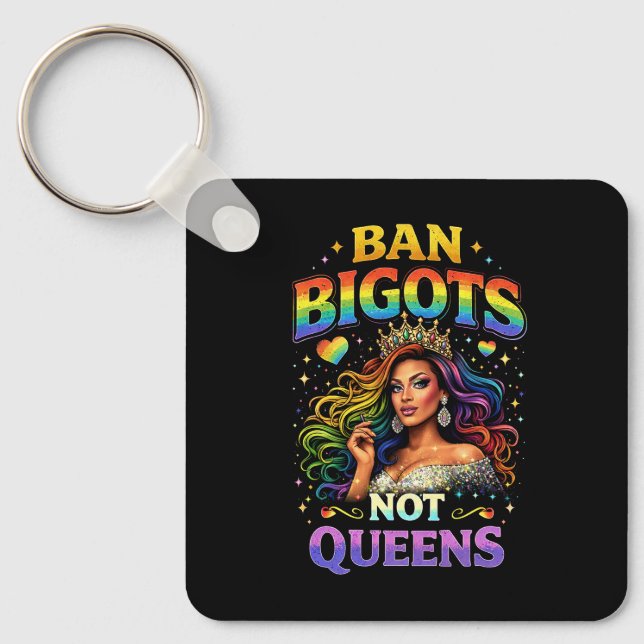 Banned Bigots Key Ring (Front)