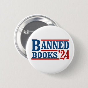 Banned Books 2024 6 Cm Round Badge