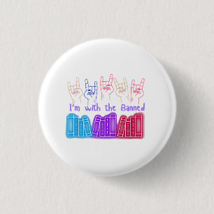 Banned Books 3 Cm Round Badge