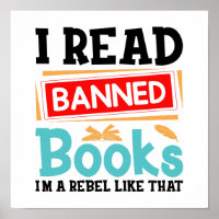 Banned Books Awareness Literacy Rebel