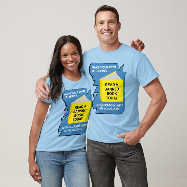 Banned Books Book T-Shirt (Unisex)