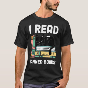 Banned Books Bookworm Reader I Read Banned Books T-Shirt