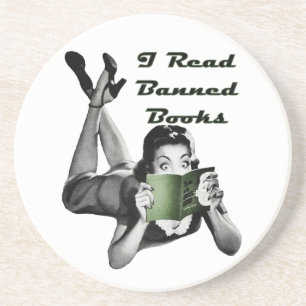Banned Books Coaster