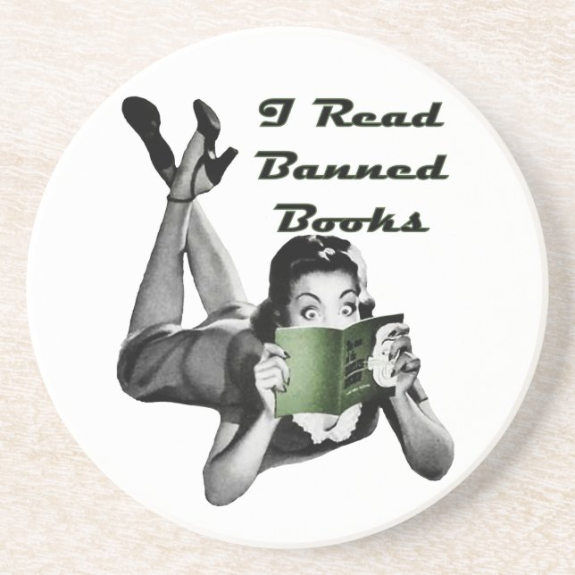 Banned Books Coaster (Front)