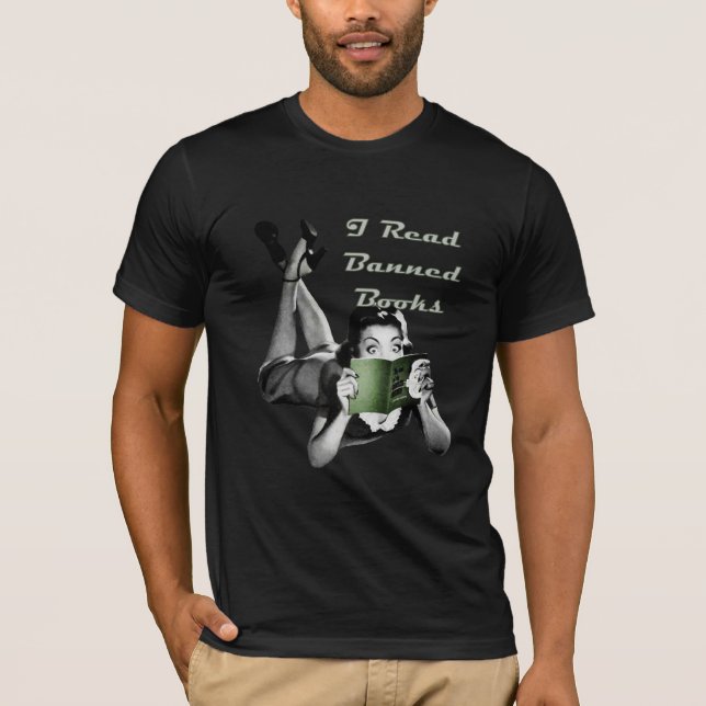 Banned Books Dark Shirt (Front)