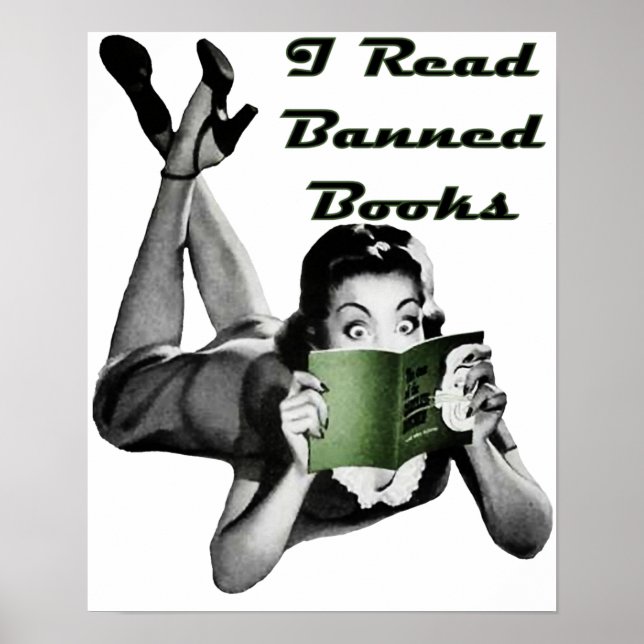 Banned Books Print (Front)