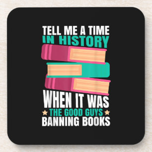 Banned Books Quote Coaster