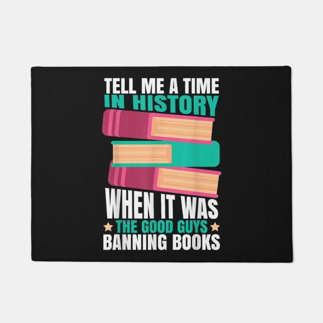 Banned Books Quote Doormat (Front)