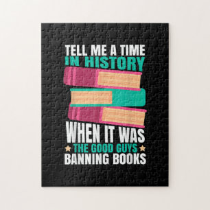 Banned Books Quote Jigsaw Puzzle