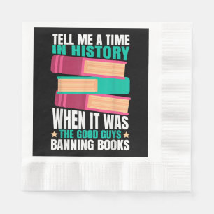 Banned Books Quote  Napkin