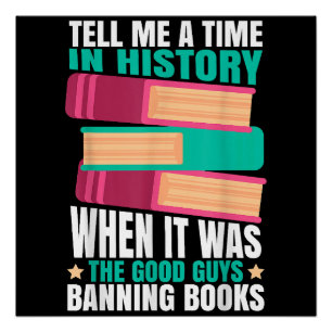Banned Books Quote  Poster
