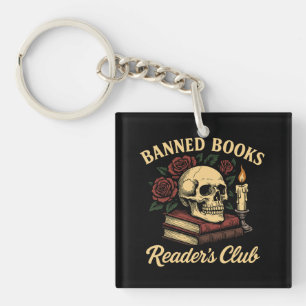 Banned Books Reader’s Club Key Ring