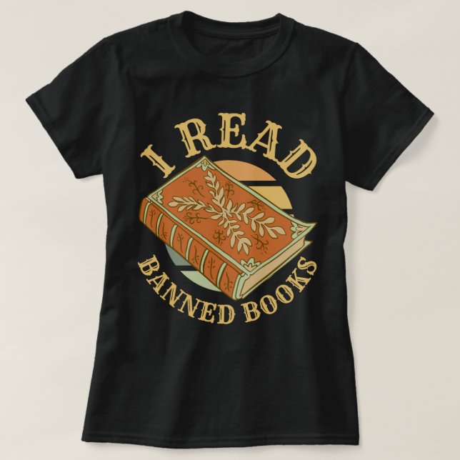 Banned Books T-Shirt (Design Front)