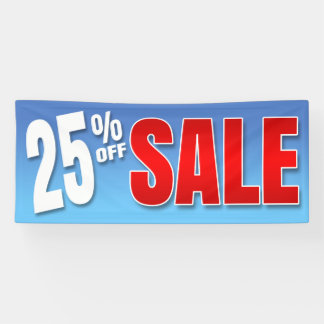 BANNER 25% OFF SALE