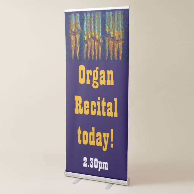 Banner advertising organ recitals (3/4)