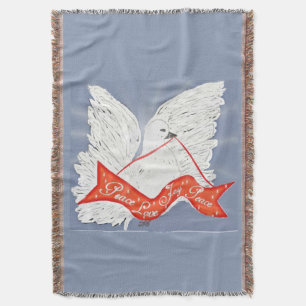 Banner Dove Throw Blanket