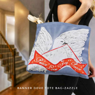 Banner Dove Tote Bag
