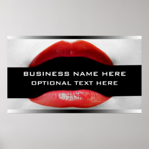 Banner For Make-Up Artist Cosmetics Poster