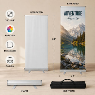 Banner Holder Stand Pop Up Display Frame