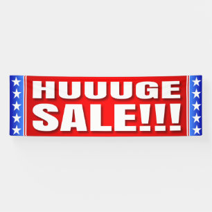 BANNER HUGE SALE  - 2.5'x8'
