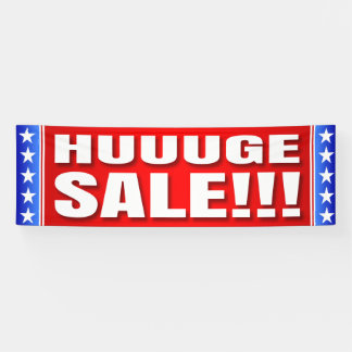 BANNER HUGE SALE  - 2.5'x8'