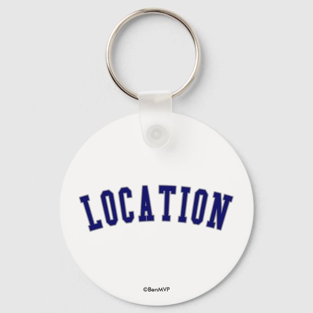 Banner Key Ring (Front)