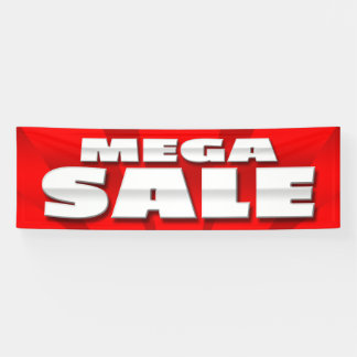 BANNER MEGA SALE  - 2.5'x8'