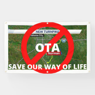 BANNER - NO MORE TURNPIKES OKLAHOMA