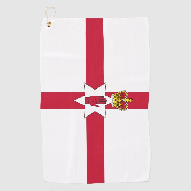 Banner of Northern Ireland Golf Towel (Front)