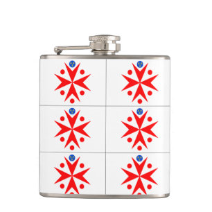 Banner of the Navy Tuscany Medici Hip Flask