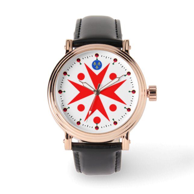 Banner of the Navy Tuscany Medici Watch (Front)