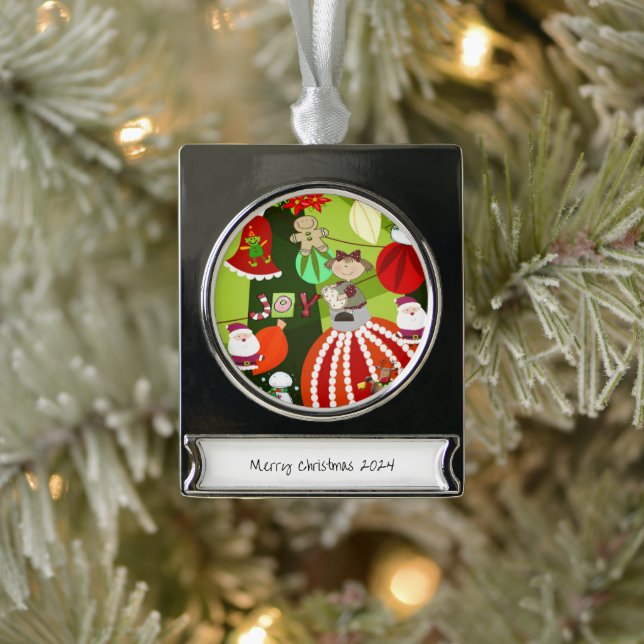 Banner Ornament  (Tree)