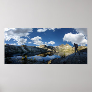 Banner Peak and 1000 Island Lake - John Muir Trail Poster