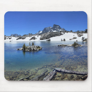 Banner Peak and a Mountain Lake - Sierra Nevada Mouse Mat