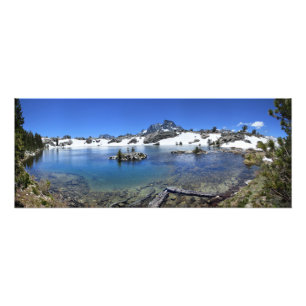 Banner Peak and a Mountain Lake - Sierra Nevada Photo Print