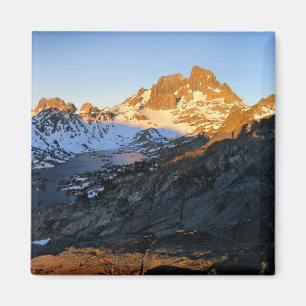 Banner Peak Sunrise Garnet Lake - John Muir Trail Magnet