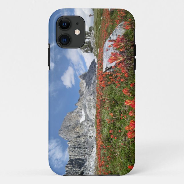 Banner Peak Wildflowers - Ansel Adams Wilderness Case-Mate iPhone Case (Back)