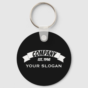 Banner Ribbon, Company Name Key Ring
