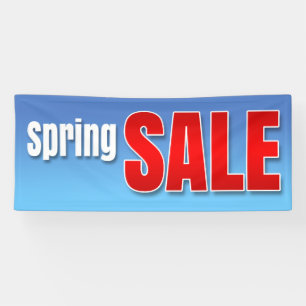 BANNER SPRING SALE  - 2.5'x6'