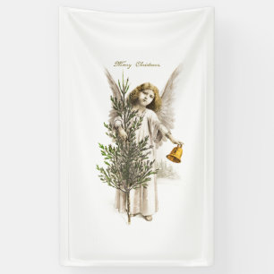 BANNER : VINTAGE CHRISTMAS ANGEL