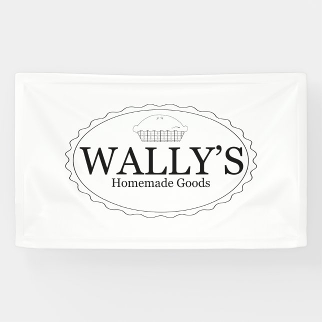 Banner Wally's Homemade Goods (Horizontal)