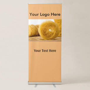 Banner with Image of Angel Hair Pasta
