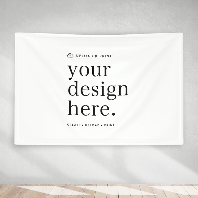Banner Your Design Upload 4' x 6' (Creator Uploaded)