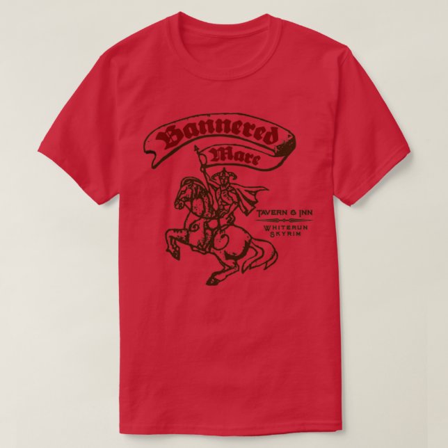 Bannered Mare T-Shirt (Design Front)