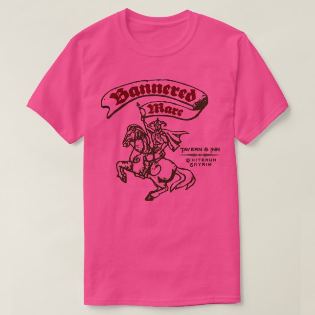 Bannered Mare T-Shirt (Design Front)