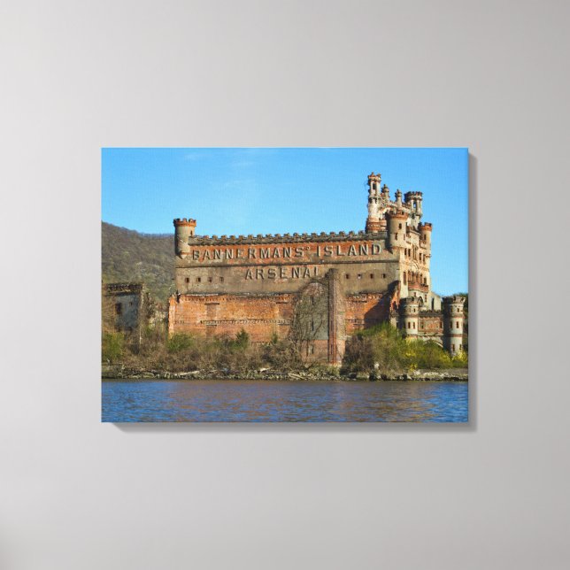 Bannerman Castle Canvas Print (Front)