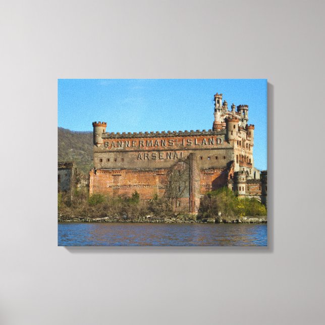 Bannerman Castle Canvas Print (Front)